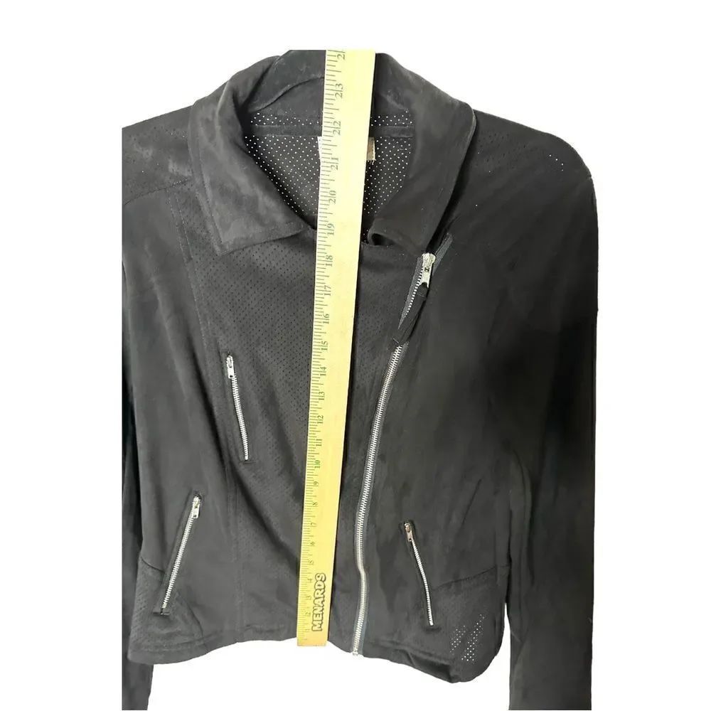 Jolt zip up mesh jacket black size small - Picture 10 of 13
